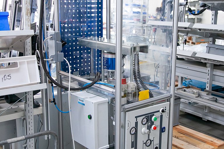 Abnox-Fasspumpe als zentrale Versorgungseinheit