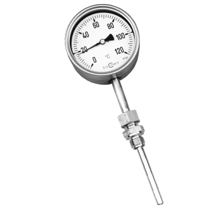 Thermometer mit Gasdruckmesssystem